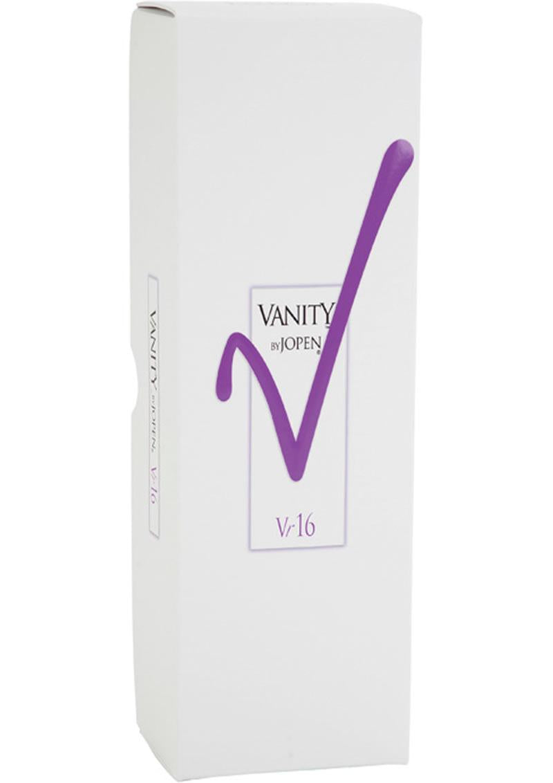 Vanity Vr16 Silicone Vibrator Waterproof Purple