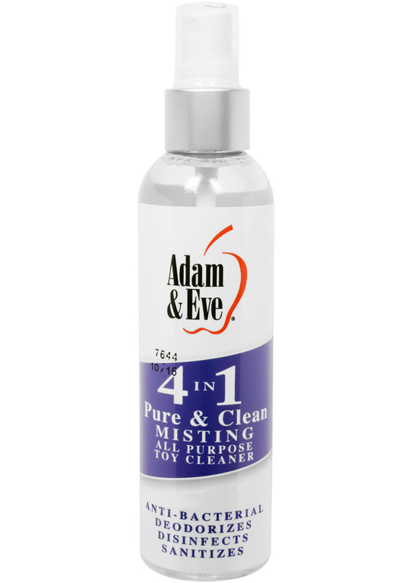 Adam & Eve 4 In 1 Pure And Clean Misting All Purpose Toy Cleaner 4 Ounce