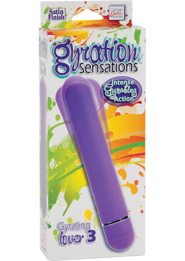 Gyration Sensations Gyrating Lover Vibrator - Purple