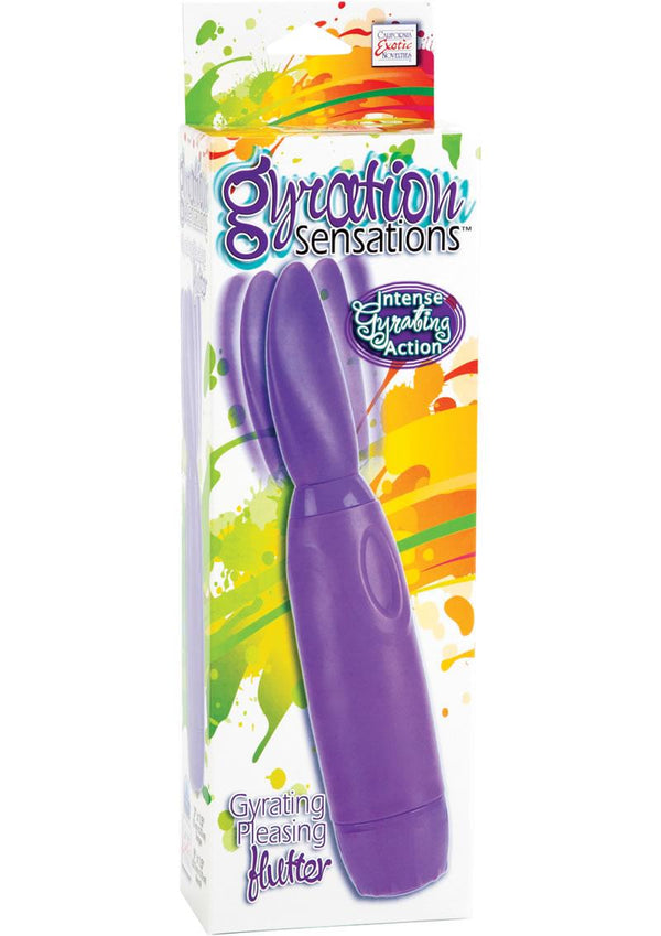 Gyration Sensations Pleasing Flutter Massager Purple 9 Inch