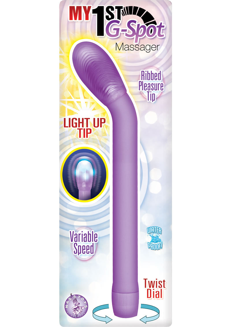 My 1st G-Spot Massager Vibrator - Purple