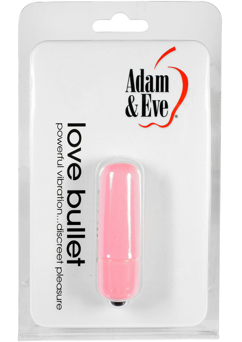 Adam & Eve Love Bullet Waterproof Pink 2.25 Inch