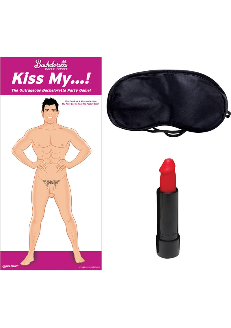 Bachelorette Party Favors Kiss My Party Game