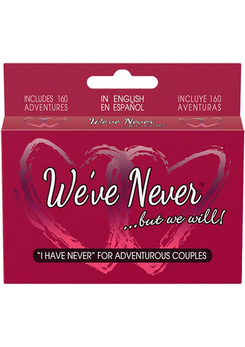 We'Ve Never ...But We Will - Couples Card Game