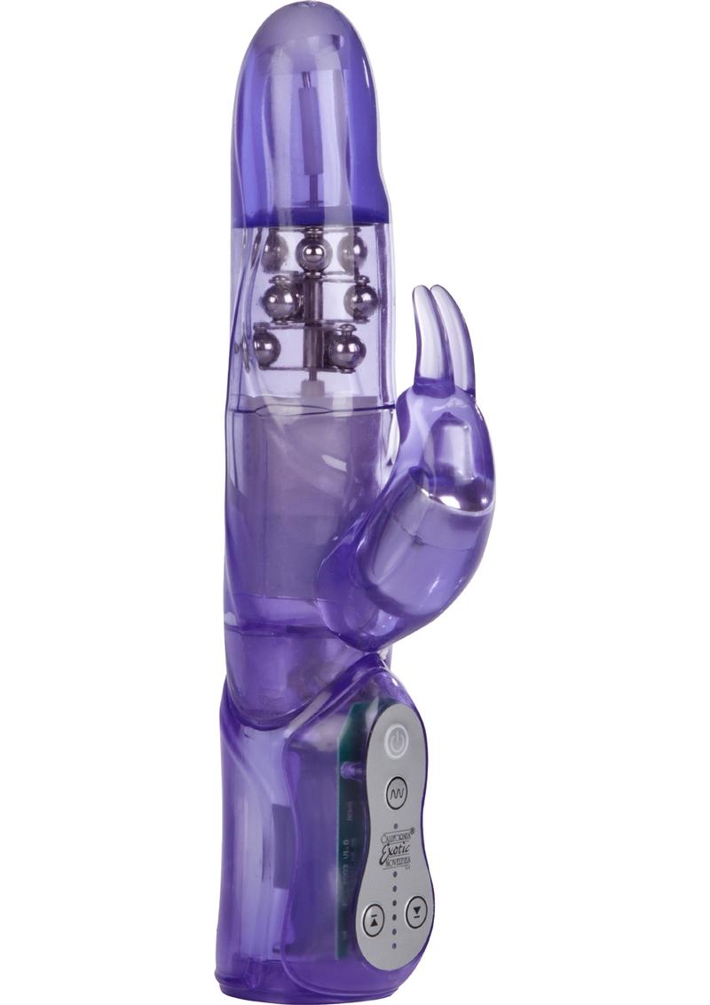 Advanced Jack Rabbit Vibrator Waterproof Purple 5 Inch