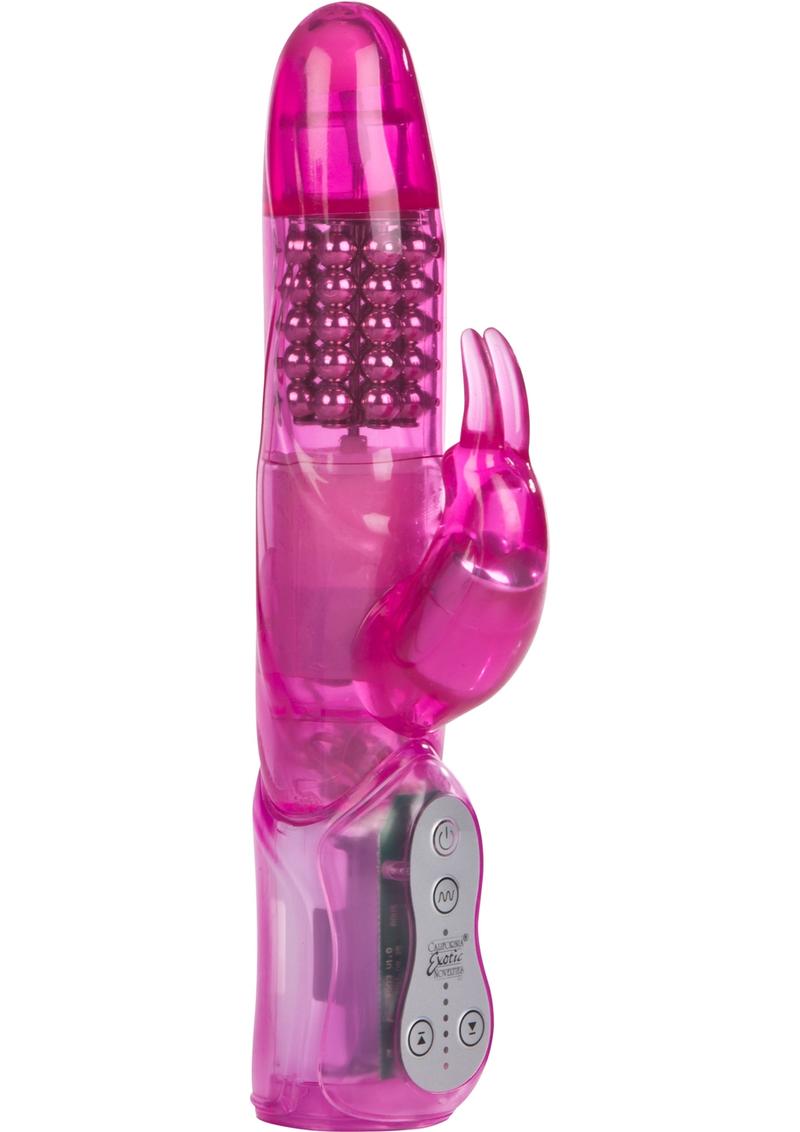 Advanced Jack Rabbit Vibrator Waterproof Pink 5 Inch
