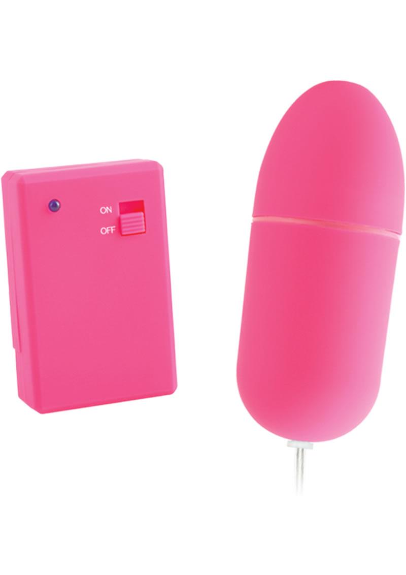 Neon Luv Touch Romote Control Bullet Waterproof Pink