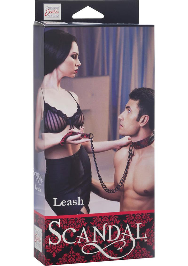 Scandal Leash Red/Black