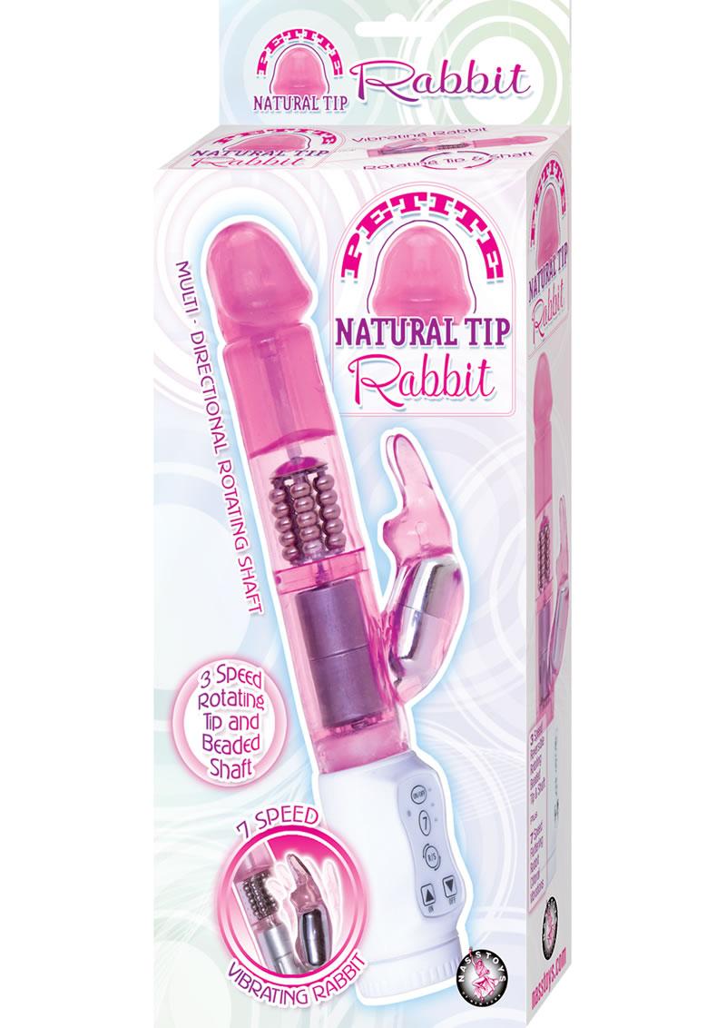 Petite Natural Tip Rabbit Pink 6.5 Inch