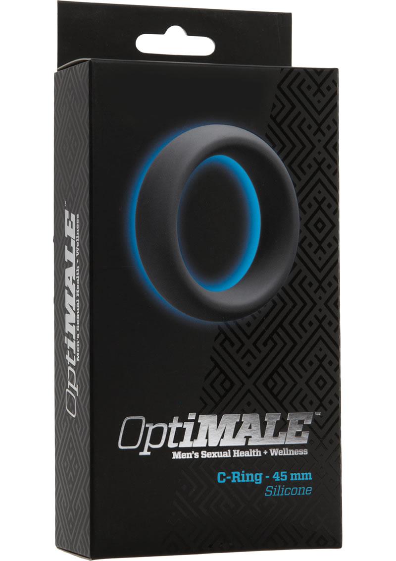 Optimale Silicone Cock Ring 45Mm - Slate