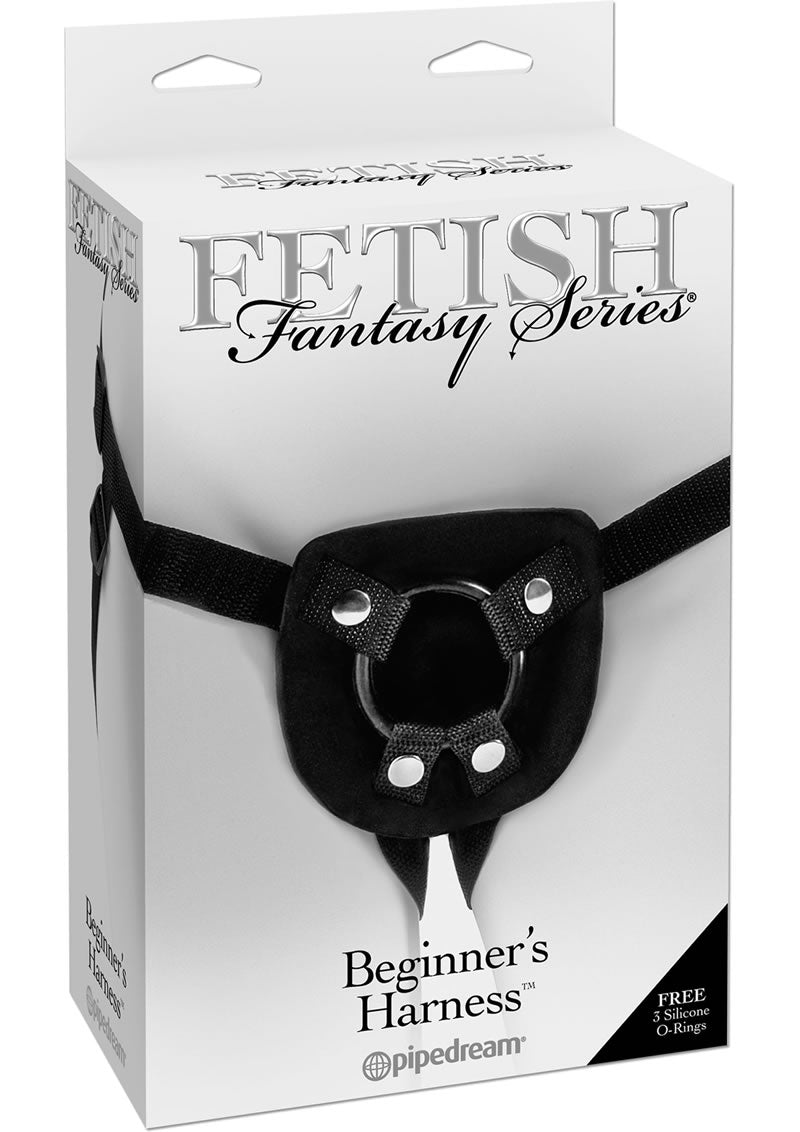Fetish Fantasy Series Beginner's Adjustable Harness - Black