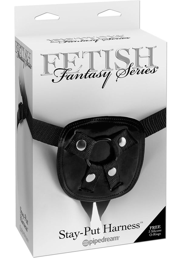 Fetish Fantasy Series Stay-Put Adjustable Harness - Black