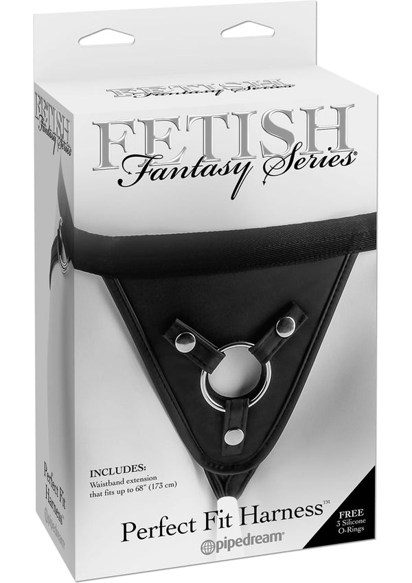 Fetish Fantasy Series Perfect Fit Adjustable Harness - Black