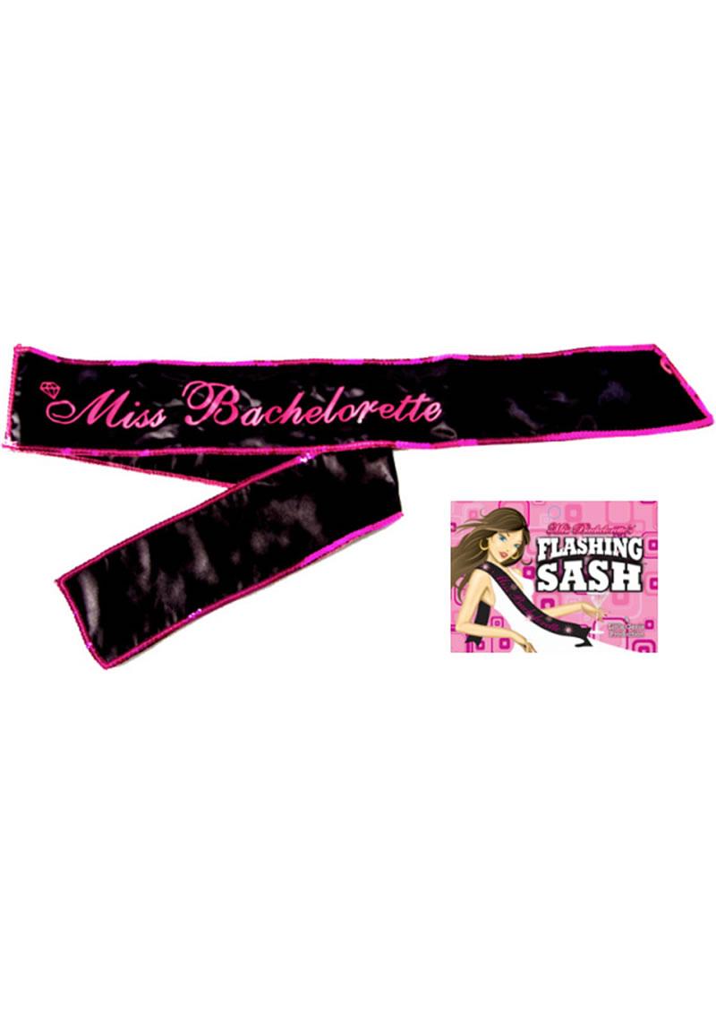 Miss Bachelorette Party Sash Hot Pink 6 Feet