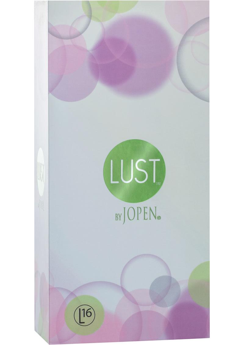Lust L16 Silicone Dual Vibrator Waterproof Green 6.75 Inch
