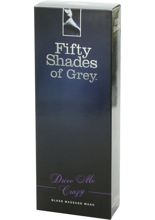 Fifty Shades Of Grey Drive Me Crazy Glass Massage Wand