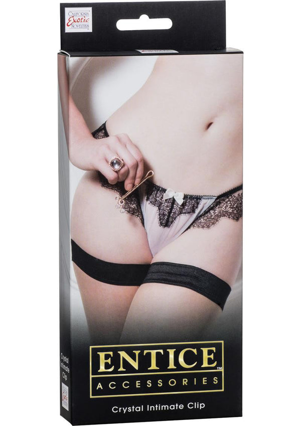 Entice Crystal Intimate Clip - Gold
