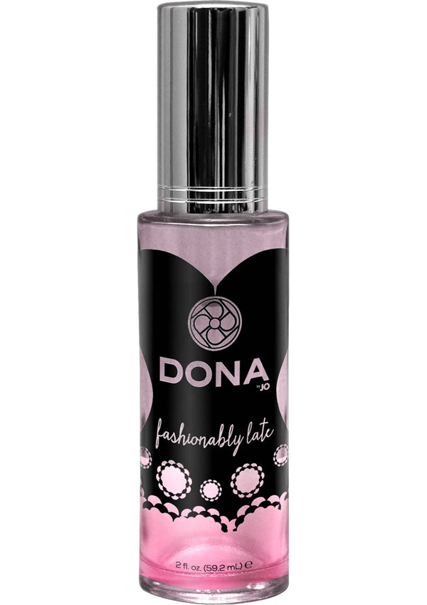 Dona Aphrodisiac & Pheromone Infused Perfume Spray Fashionably Late 2 Ounce