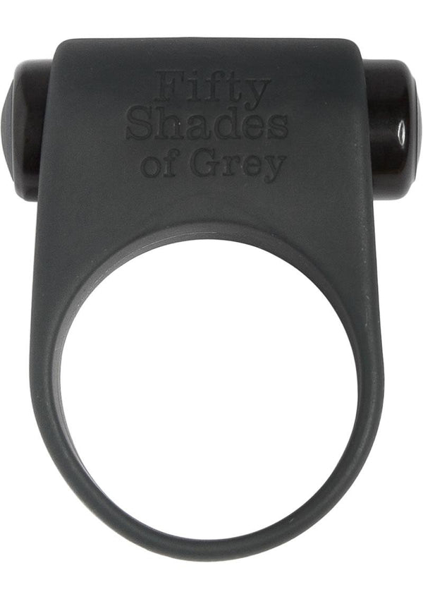 Fifty Shades of Grey Feel It, Baby! Vibrating Cock Ring - Black