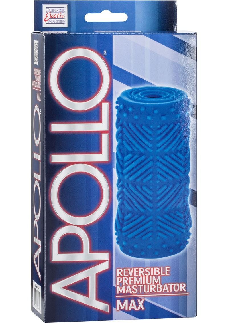 Apollo Reversible Premium Masturbator Max Stroker Blue
