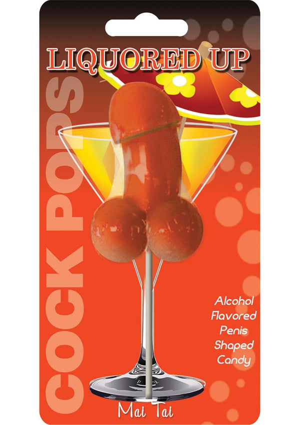 Liquored Up Cock Pops Lollipop Mai Tai