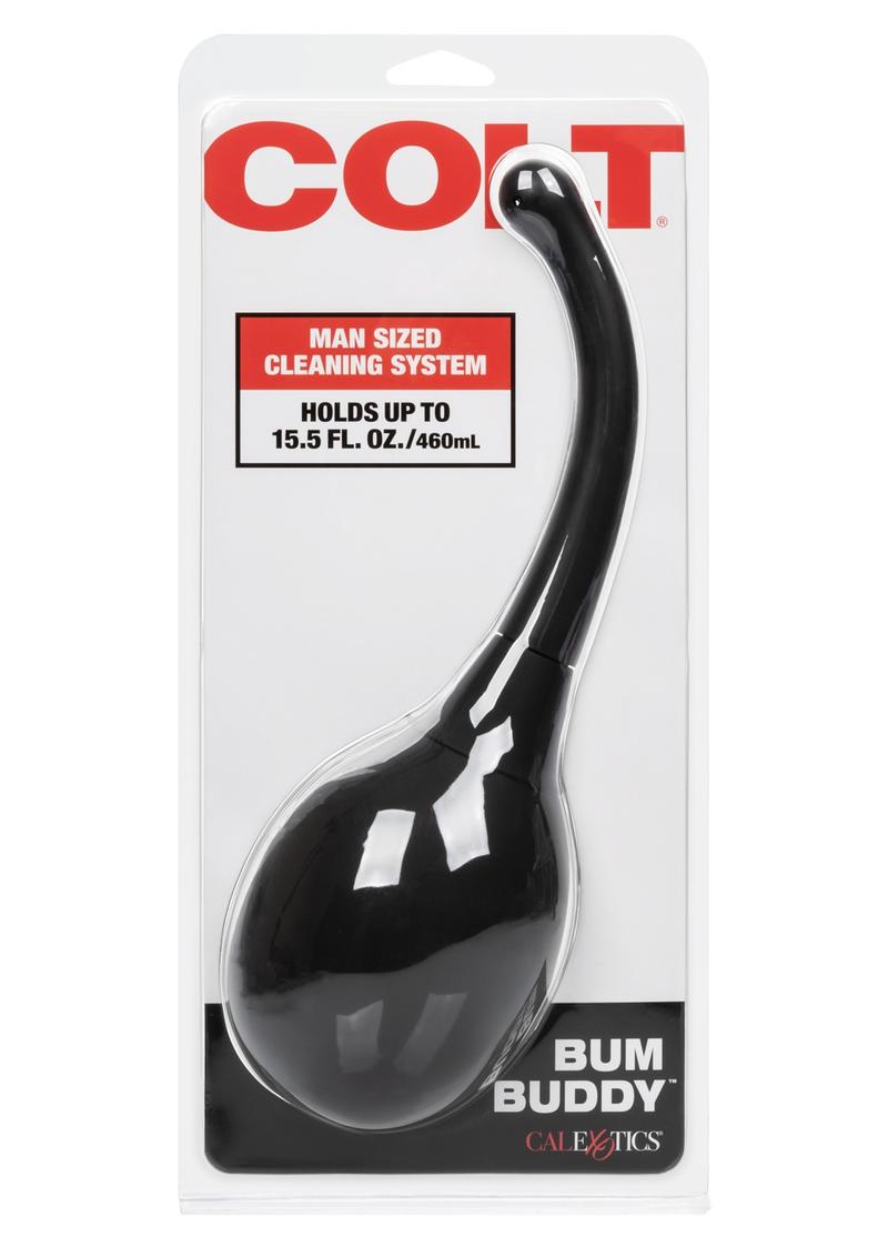 Colt Bum Buddy Silicone Anal Cleaning System Black Holds Up To 15.5 Fluid Ounces