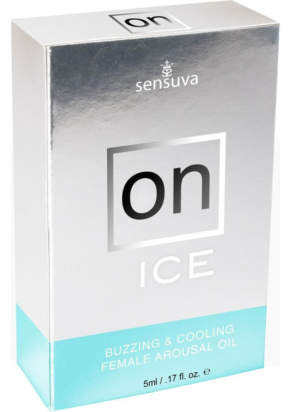 Sensuva On Ice Buzzing & Cooling Female Arousal Oil 5Ml