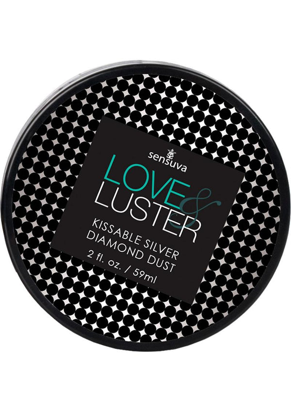 Love & Luster Kissable Silver Diamond Dust 2Oz