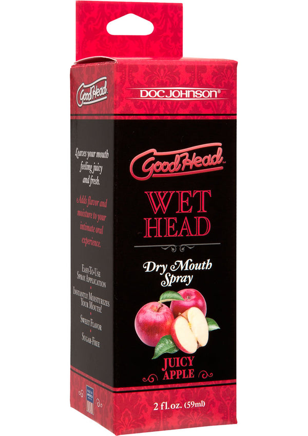 Goodhead Wet Head Dry Mouth Spray Juicy Apple 2Oz