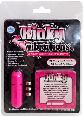 Kinky Vibrations Game With Waterproof Bullet