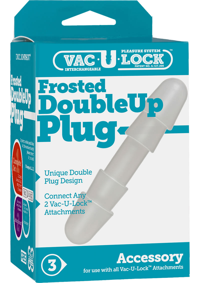 Vac U Lock Frosted Double Up Plug Accessory