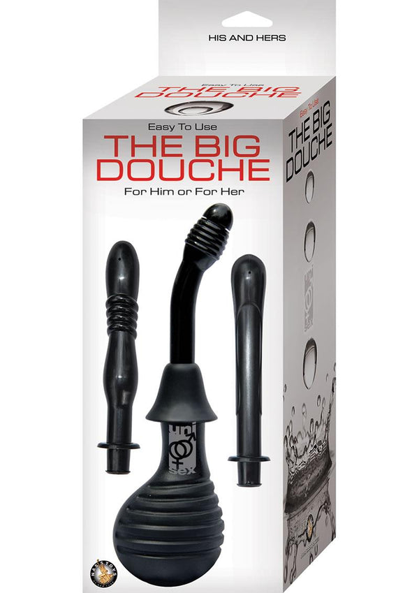The Big Douche For Him Or For Her Kit - Black