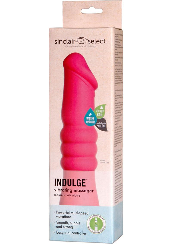 Sinclair Select Indulge Silicone Vibrating Massager - Pink