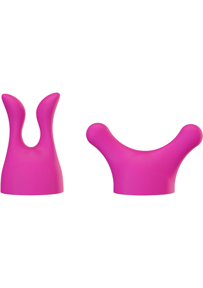 Palmbody Silicone Massager Heads Attachment (2 Per Pack) - Pink