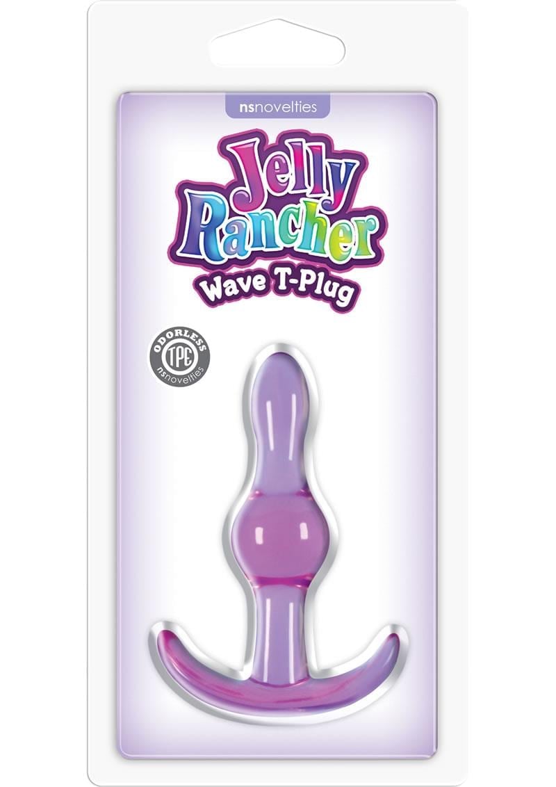 Jelly Rancher Wave T Plug Purple 3.8 Inch