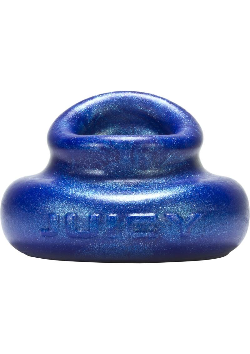 Oxballs Juicy Silicone Cock Ring 3.5In- Blue