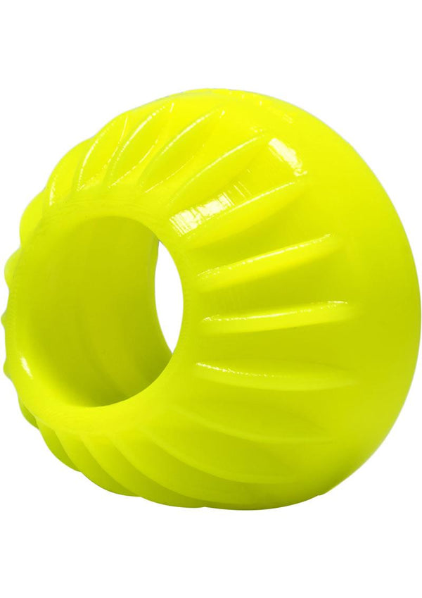 Oxballs Turbine Silicone Cock Ring 1.75in - Yellow