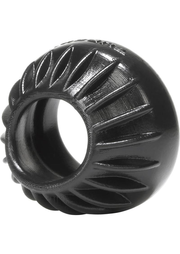 Oxballs Turbine Silicone Cock Ring 1.75In - Black