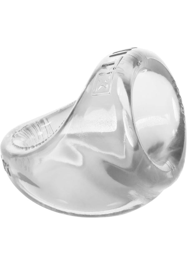 Oxballs Atomic Jock Unit-X Cock Ring And Ball Stretcher 3In - Clear