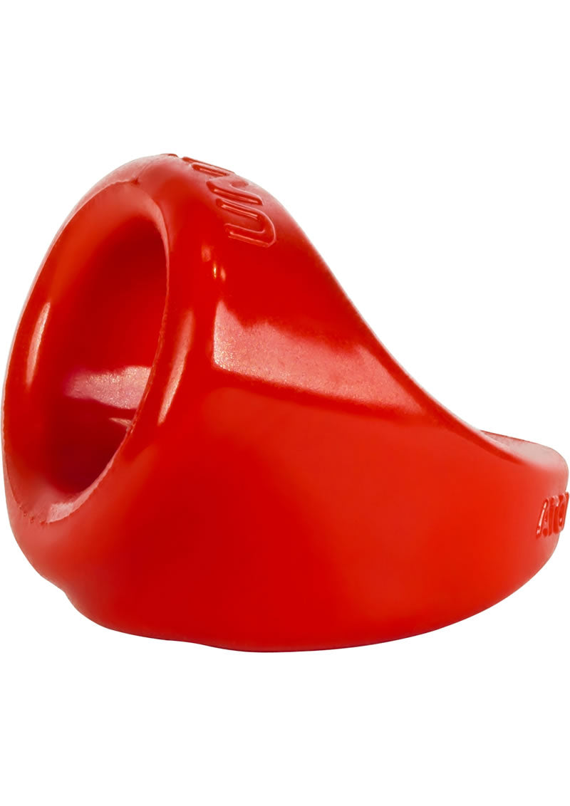 Oxballs Atomic Jock Unit-X Cock Ring And Ball Stretcher - Red