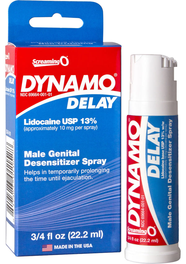 Dynamo Delay Spray Singles .75 Ounce