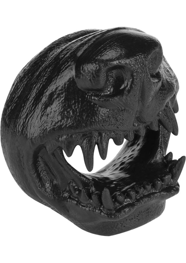 Oxballs Snarl Angry Dog Silicone Cock Ring - Black