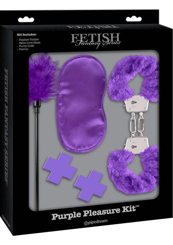 Fetish Fantasy Series Limited Edition Purple Pleasure (4 Piece Kit) - Purple
