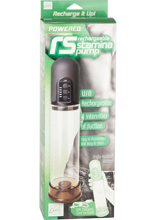 Rechargeable Stamina Pump Usb Recharge Penis Pump