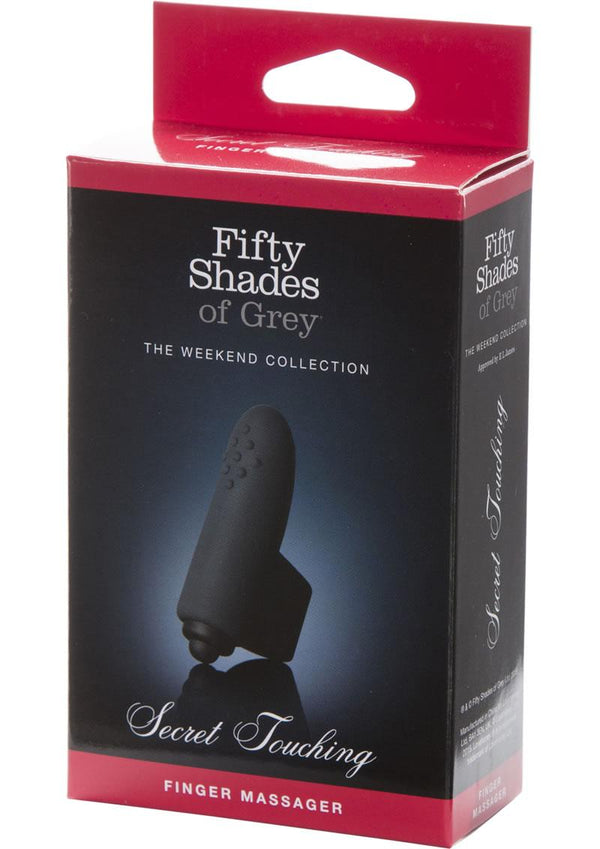 Fifty Shades Of Grey Secret Touch Finger Massager Black