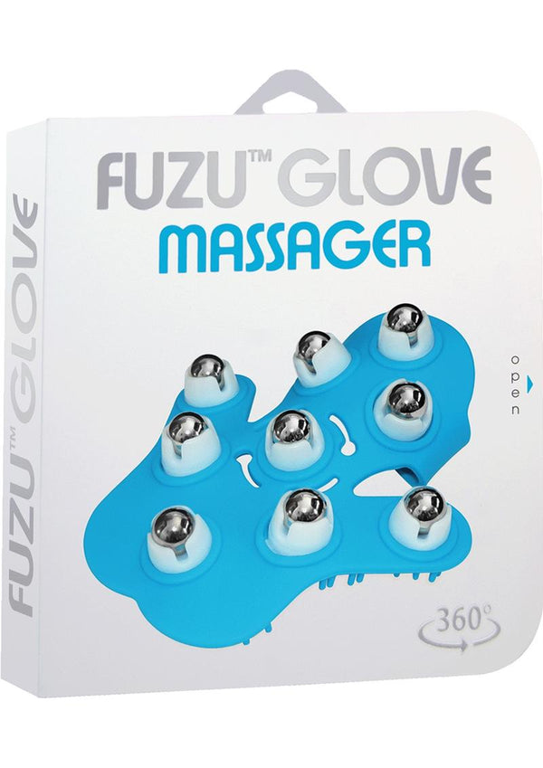Fuzu Glove 360 degree rolling balls  Length 6 Inches Blue
