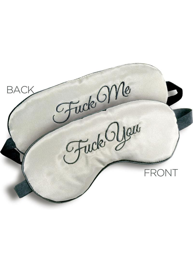 The 9's - Fuck Me / Fuck You Reversible Mask - Grey