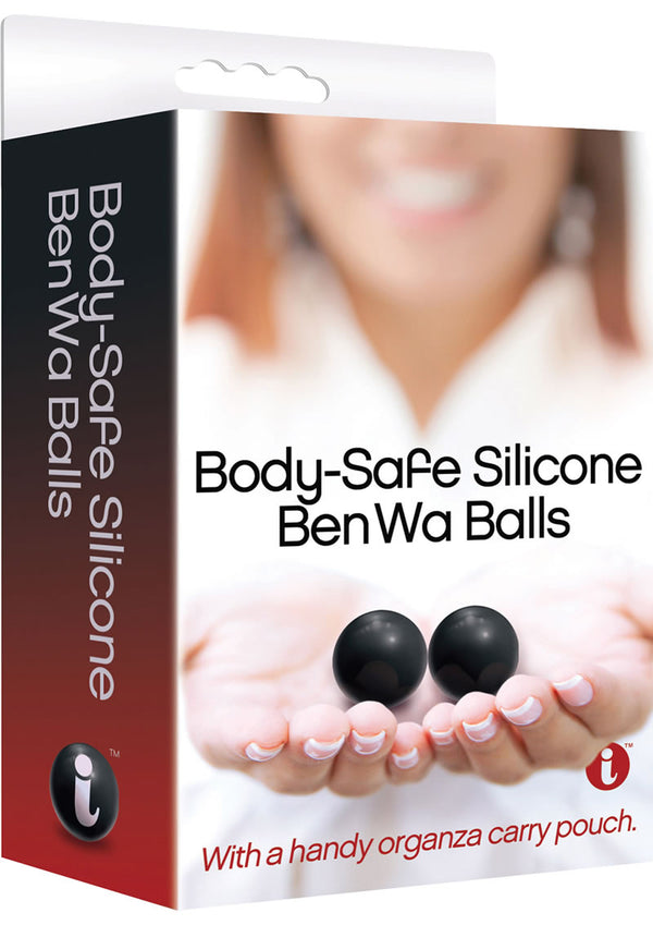 Body Safe Silicone Benwa Balls Black