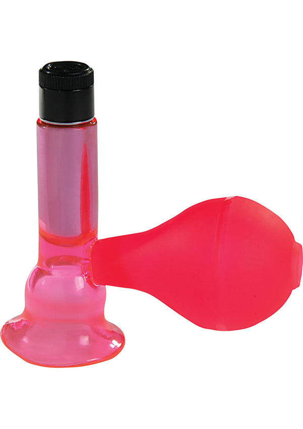 Kinx Sensual Kisses Vibrating Nipple Pump Pink