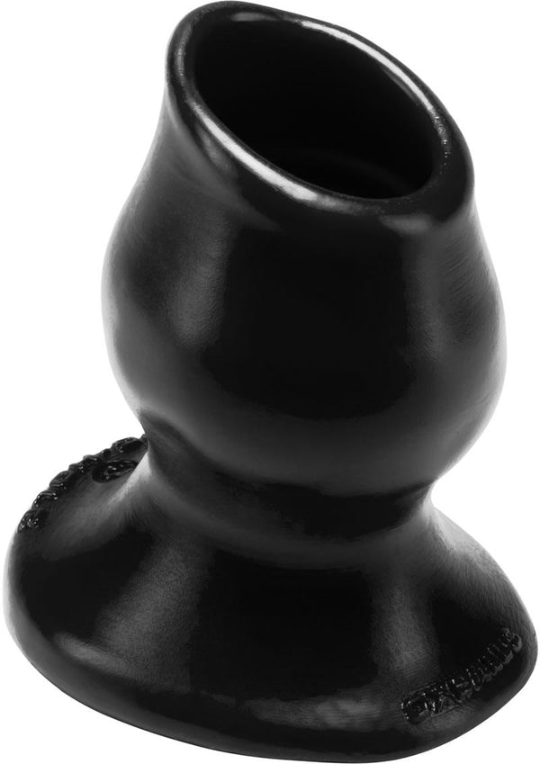 Oxballs Pig-Hole-3 Silicone Hollow Butt Plug - Large - Black